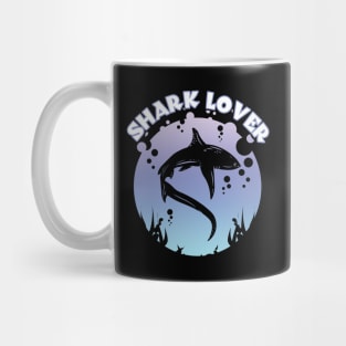 Shark Lover Graphic Design Mug